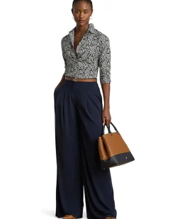 Classic Fit Paisley Cotton Voile Shirt