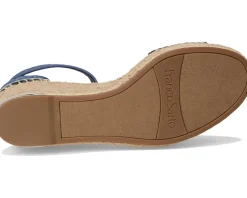 Clemens Raffia Espadrille Wedge Heel Sandals