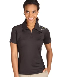 ClimaCool Orchid Print Polo