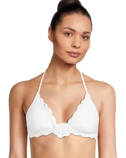 Colette Crochet Flower Halter Top