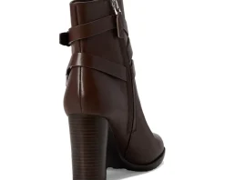 Collins Calfskin Bootie Heel