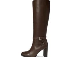 Collins Calfskin Tall Boots Heel