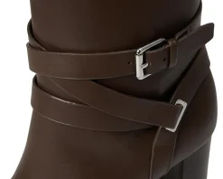 Collins Calfskin Tall Boots Heel