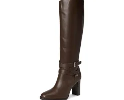 Collins Calfskin Tall Boots Heel