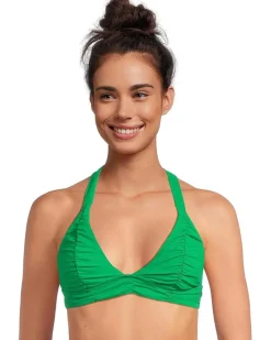 Color Code Mira Rouched Halter Top