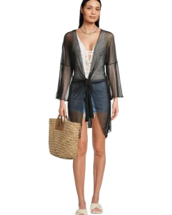 Color Play Crochet Plunge One Piece