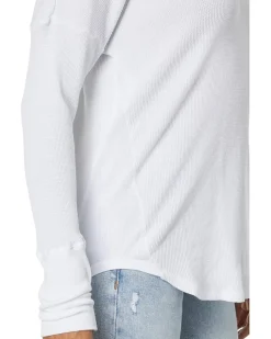 Cotton Modal Thermal Long Sleeve V-Neck Tunic