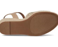 Coyna Floral Espadrille Wedge Sandals