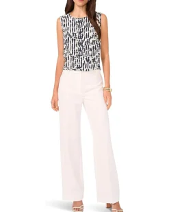 Crew Neck Tank Blouse