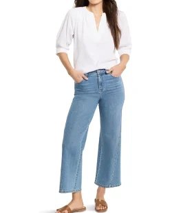 Crinkle Knit Cafe Top