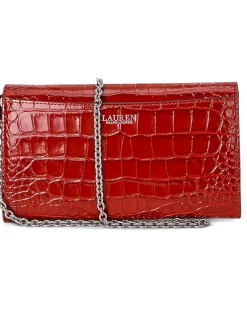 Croc-Embossed Medium Adair Crossbody