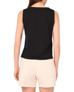 Crochet Front Tank Scallop Edge