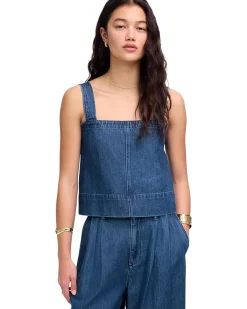 Crop Swing Top In Mcnair Wash