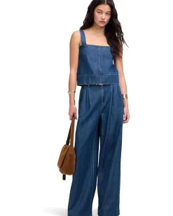 Crop Swing Top In Mcnair Wash