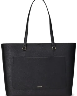 Crosshatch Leather Large Karly Tote