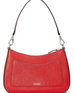 Crosshatch Leather Medium Danni Shoulder Bag