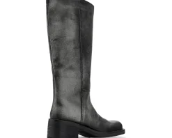 Dana Distressed Pull-on Boots
