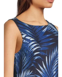 Darcy Leaf Of Luxury Sleeve Less Dress