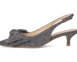 Debra Slingback Kitten Heel - Sparkle