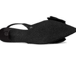 Debra Slingback Kitten Heel - Lace/Satin