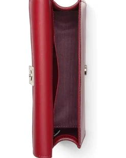 Deco Patent Leather Mini Flap Chain Crossbody