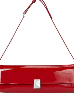Deco Patent Leather Soft Mini Shoulder