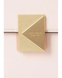 Deco Pebbled Leather Chain Shoulder