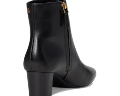Demi Burnished Leather Bootie