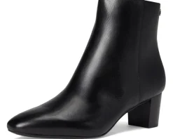Demi Burnished Leather Bootie