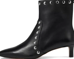 Dimes Kitten Heel Boot - Stud