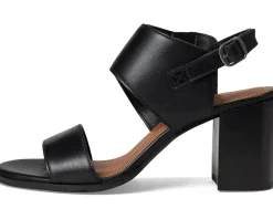 Dinzin Double Band Heeled Sandals