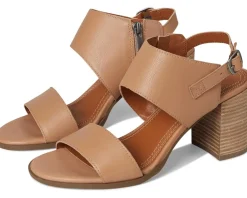 Dinzin Double Band Heeled Sandals