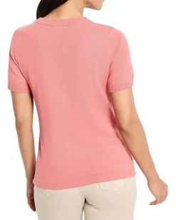 Easy Scoop Neck Pure Cotton Sweater Tee