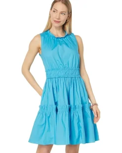 Elina Stretch Cotton Dress