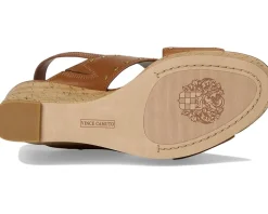 Ellna Cross-band Wedge Sandals