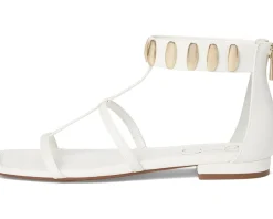 Elusta Studded T-strap Sandals