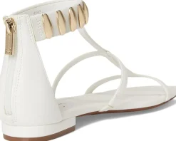 Elusta Studded T-strap Sandals