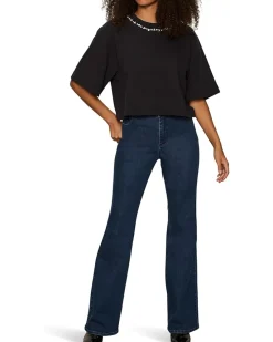 Embelished Semi Crop Tee