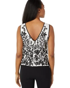 Embroidered Lace Top