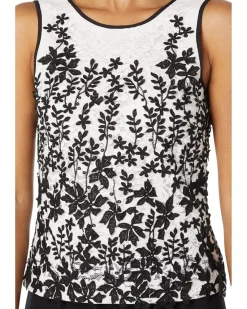 Embroidered Lace Top