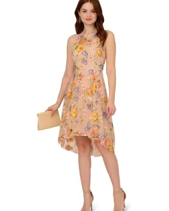 Embroidery Midi Dress