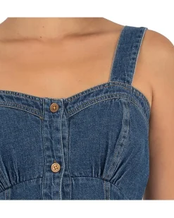 Emiko A-Line Sweetheart Dress with Smocking