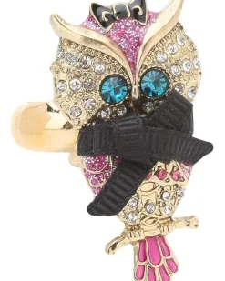 Enchanted Forest Owl Stretch Ring