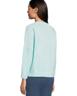 Enzyme Wash Jersey - Raglan Sleeve Tee with Seam Detail