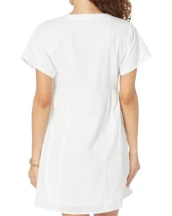 Erin Mini Dress - Eyelet