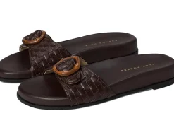 Essex Slide - Embossed Leather