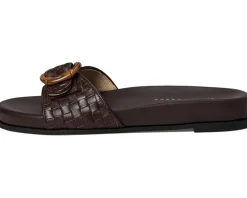 Essex Slide - Embossed Leather