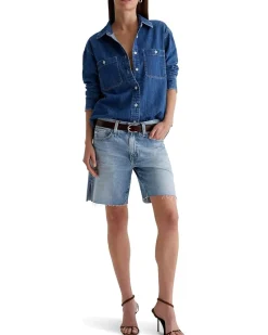 Ex-boyfriend Mid Rise Slouchy Shorts