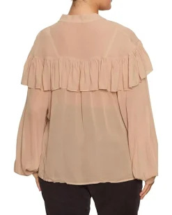 Fade Into You Ruffle Blouse