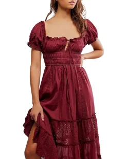 Falling Sun Midi Dress